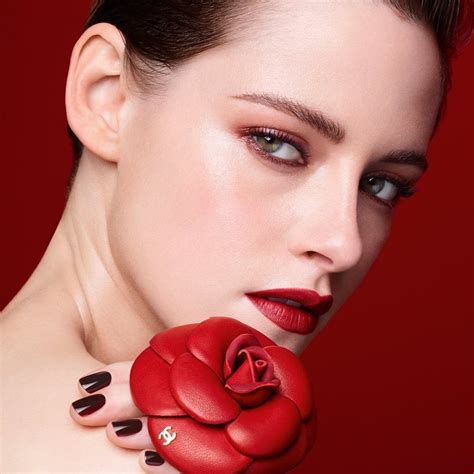 kristen stewart chanel red lipstick|kristen stewart chanel.